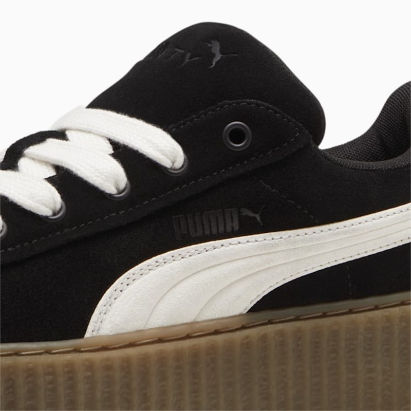 Black suede puma creepers shop